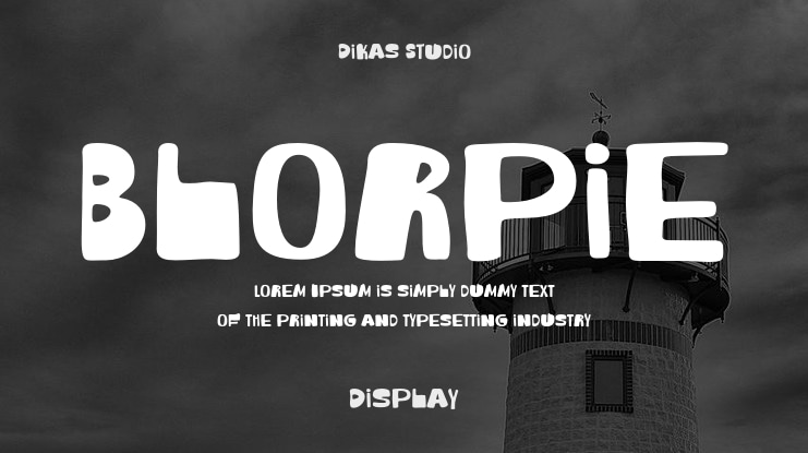 Blorpie Font