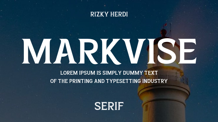 Markvise Font