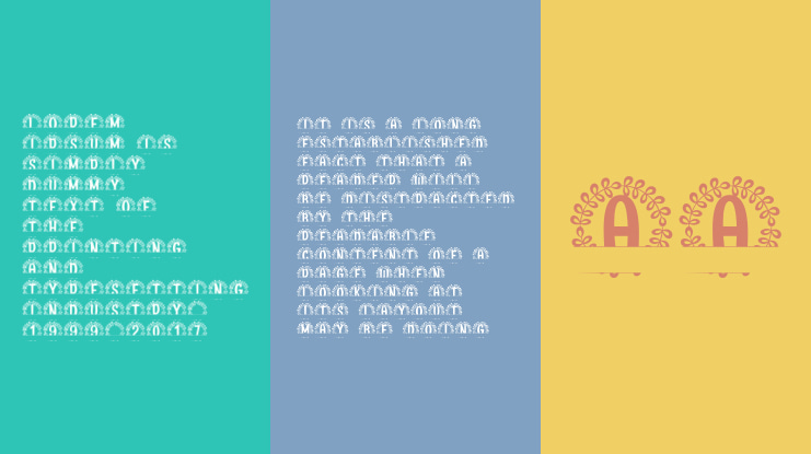 Noblewick Split Monogram Font