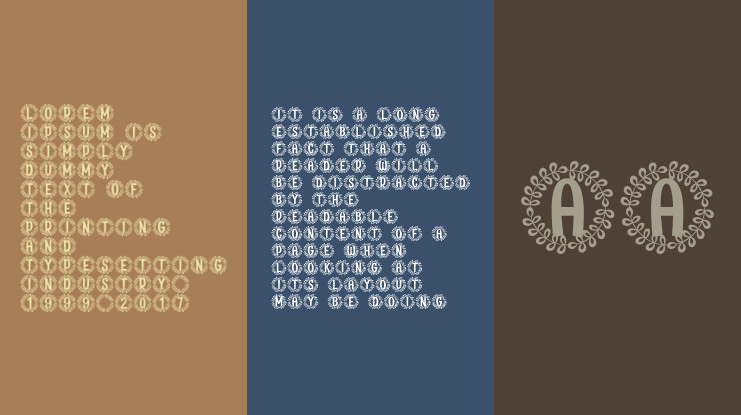 Noblewick Monogram Font