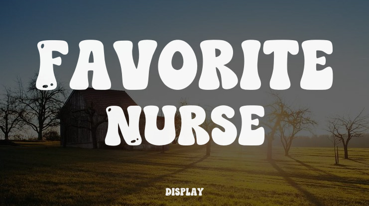 Favorite Nurse Font