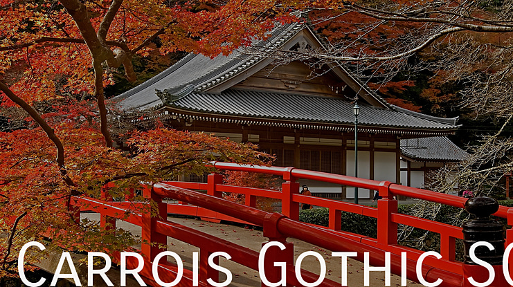 Carrois Gothic SC Font Family