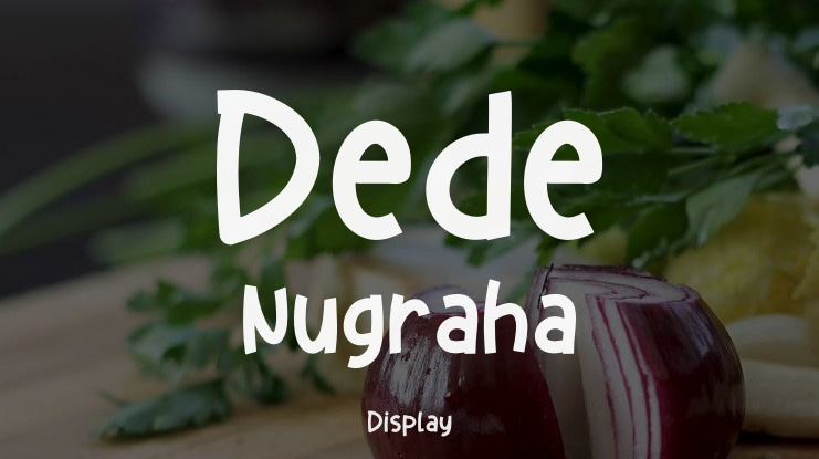 Dede Nugraha Font