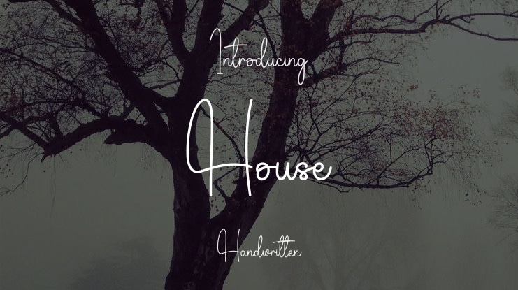 House Font