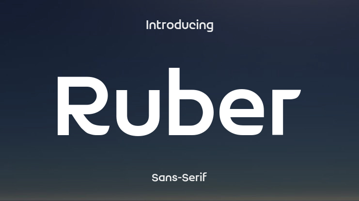 Ruber Font