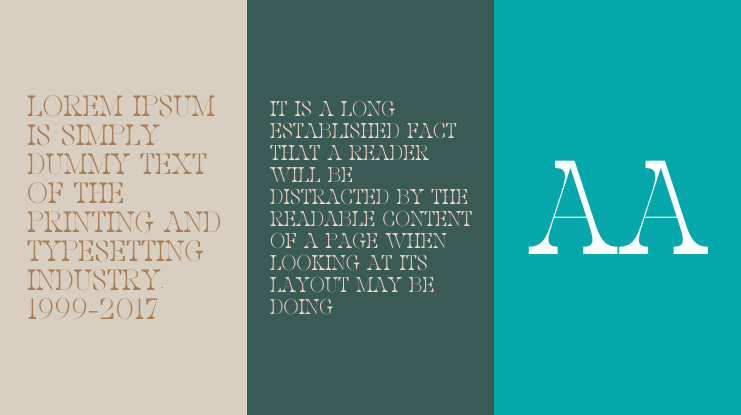 The True Collage Font