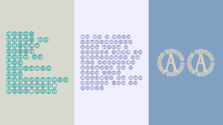 Lumille Monogram Font