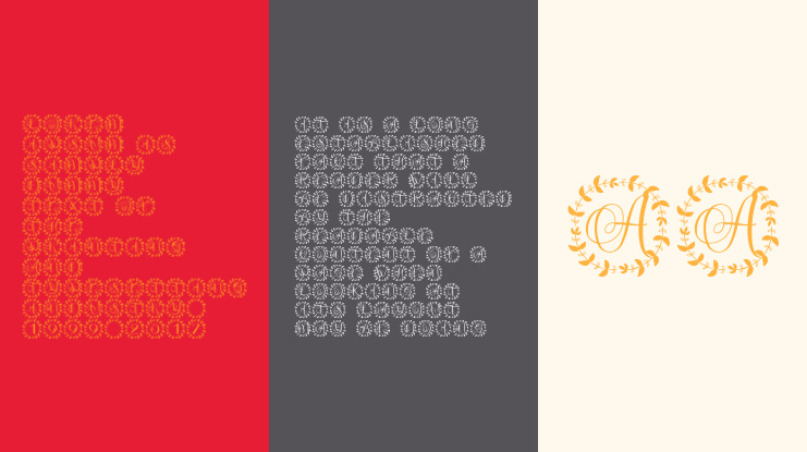 Monoluxe Monogram Font