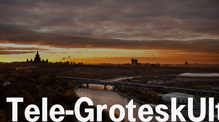 Tele-GroteskUlt Font