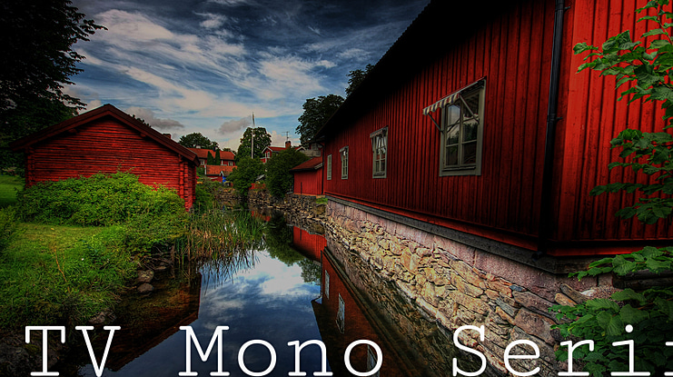 TV Mono Serif Font