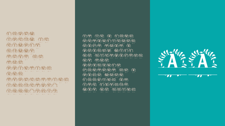 Veloriax Split Monogram Font