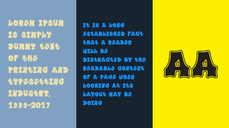 Plump Varsity Font