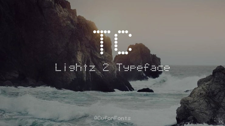 TC Lightz 2 Font