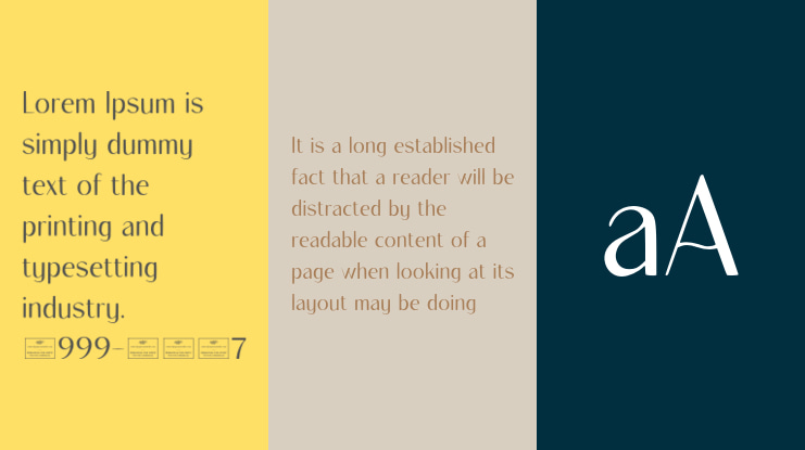 Olario Free Font
