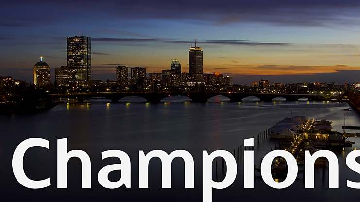 Champions Font