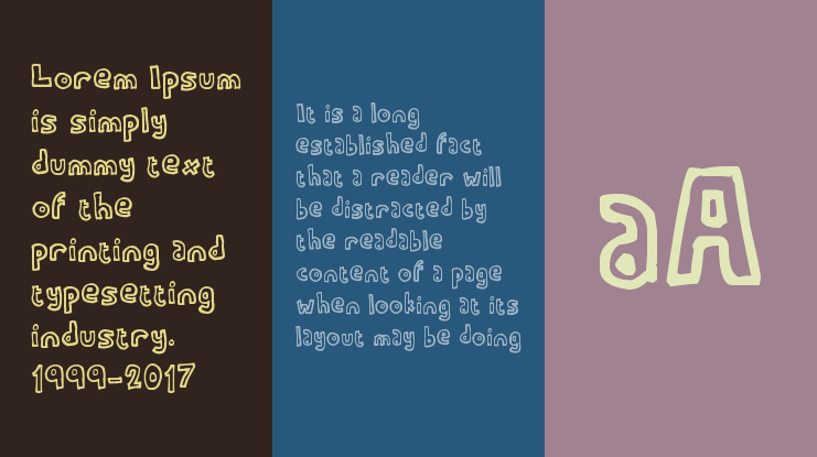 Running On Empty Font