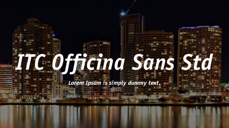 Officina sans book font free download Officina sans book font free download