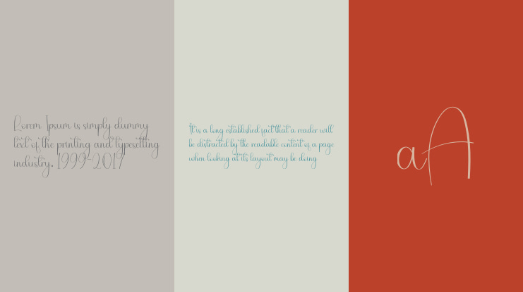 Simple Embroidey Font