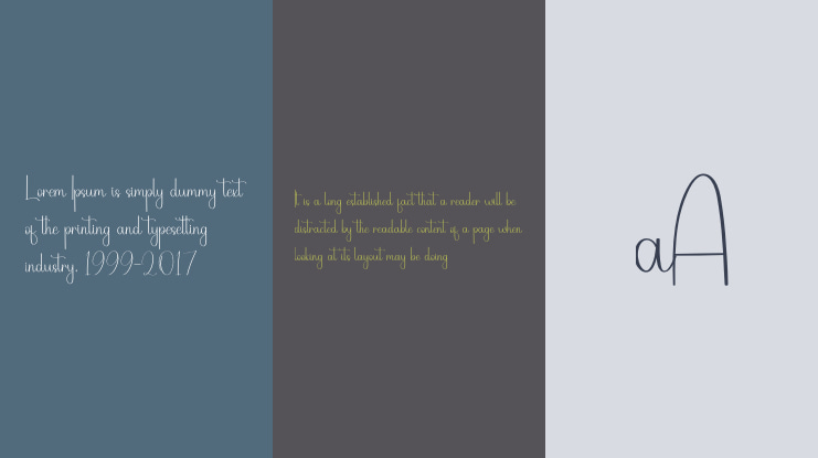 Handout Font