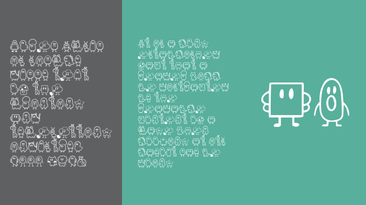 Flametick Font