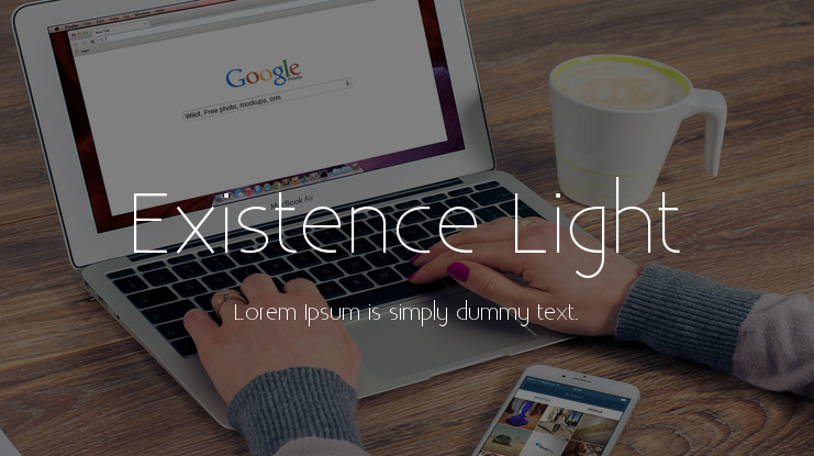 Existence Light Font Family
