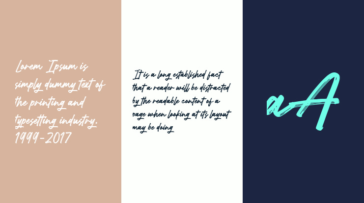 Breakline Signature Font