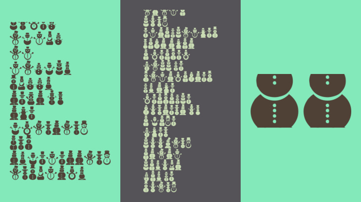 The South Snowman St Font