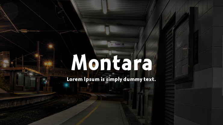 Montara Font Family