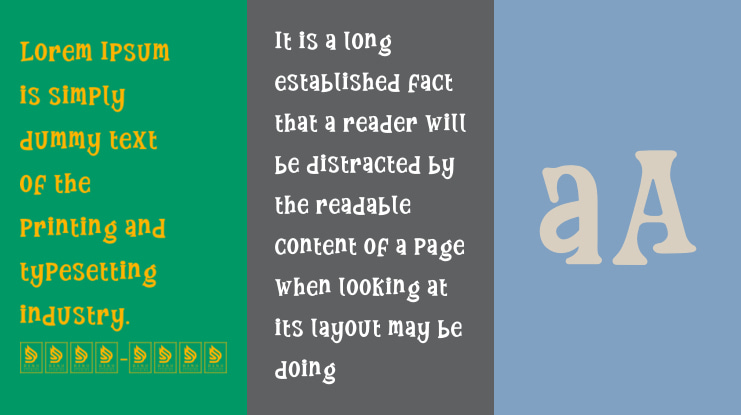 Sampan Folk Font