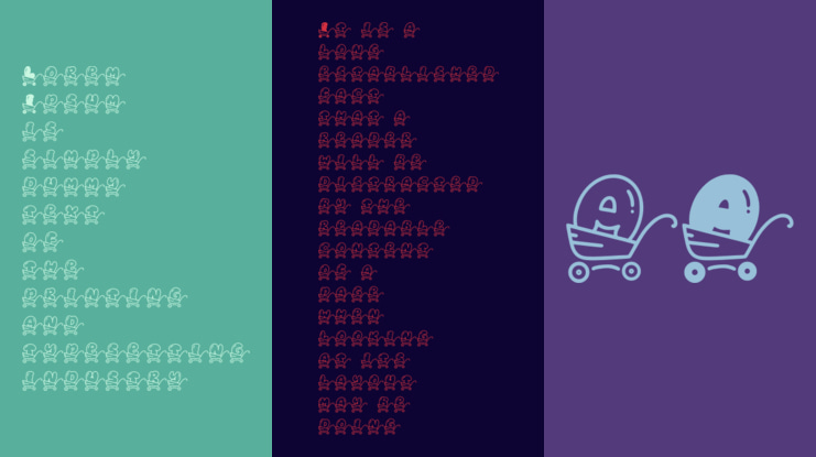 Babybox Monogram Font