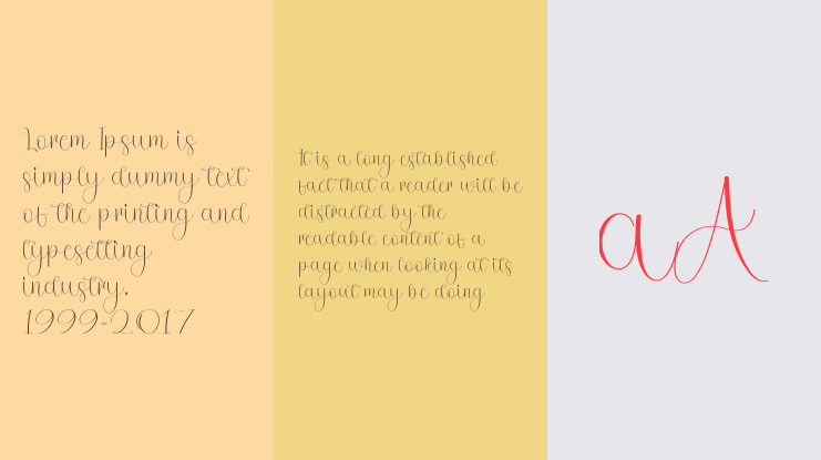 American Handmade Font