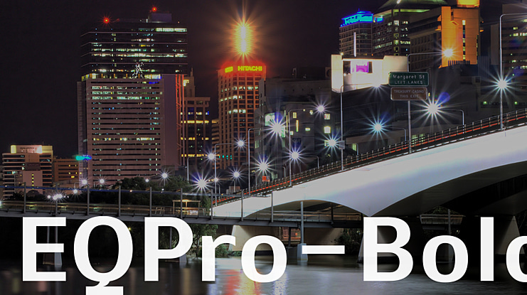 EQPro-Bold Font