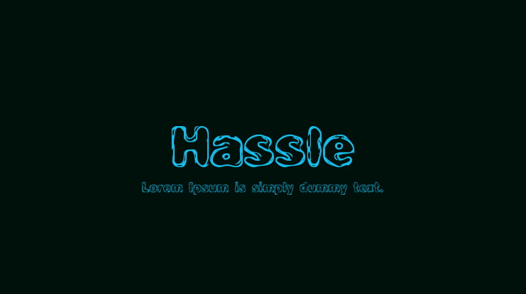 Hassle Font