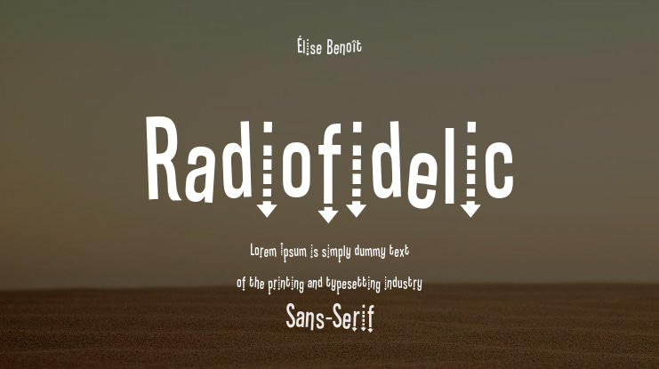Radiofidelic Font