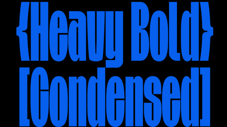 Skybold Condensed Font