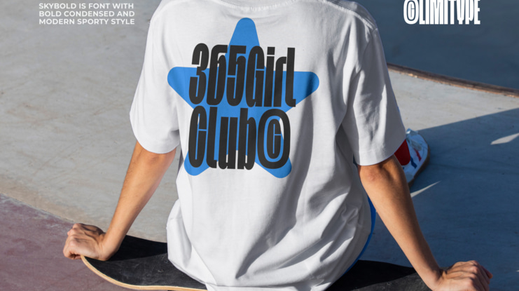 Skybold Condensed Font