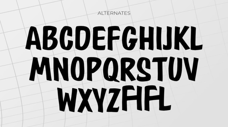 Marous Handwritten Display Font
