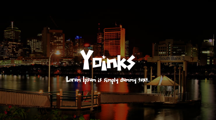 Yoinks Font