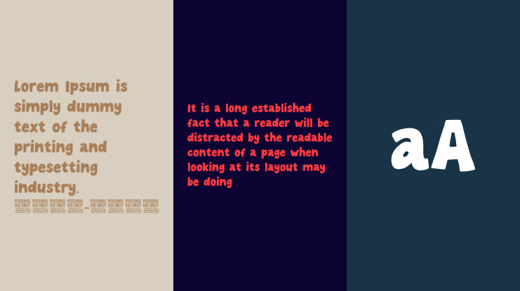 Everink Loose - Personal Use Font