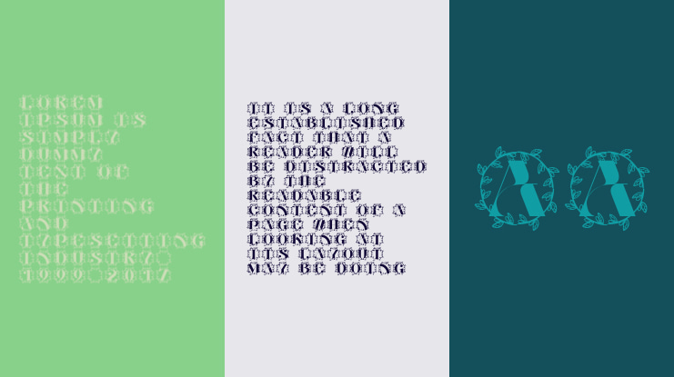 Everlaurel Monogram Font