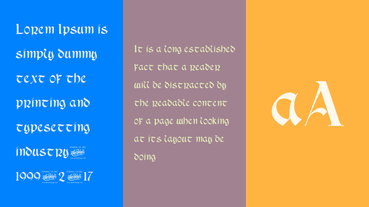 Synthetic Stone Font