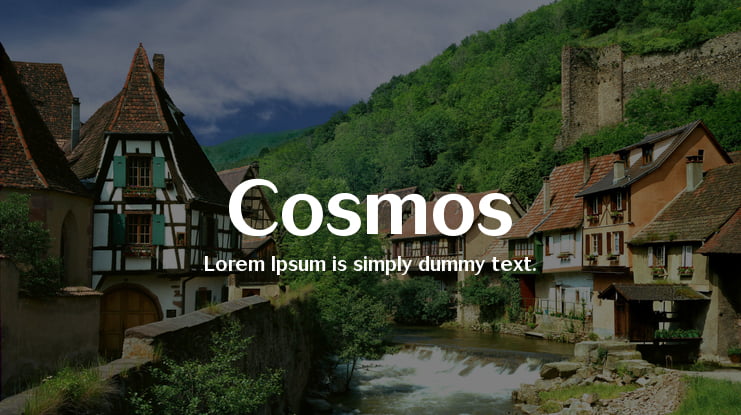 Cosmos Font Family