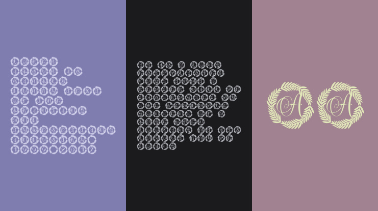 Laurelienne Monogram Font