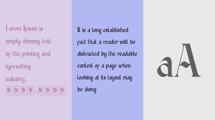 Tenebra Templar Font