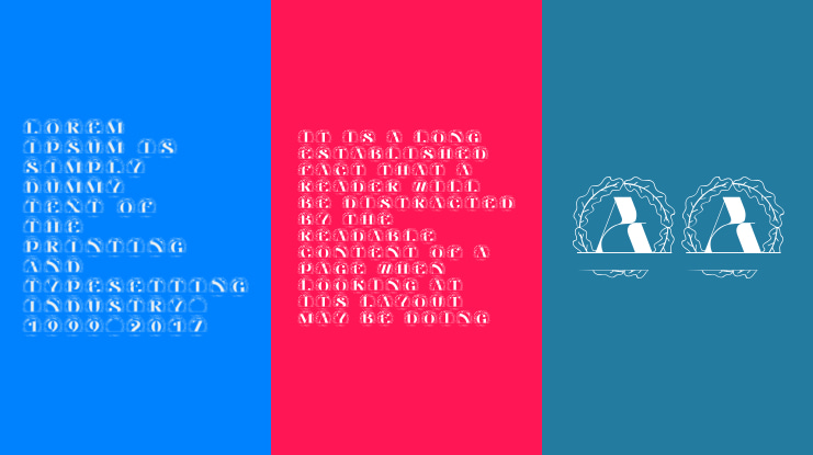 Laurion Split Monogram Font