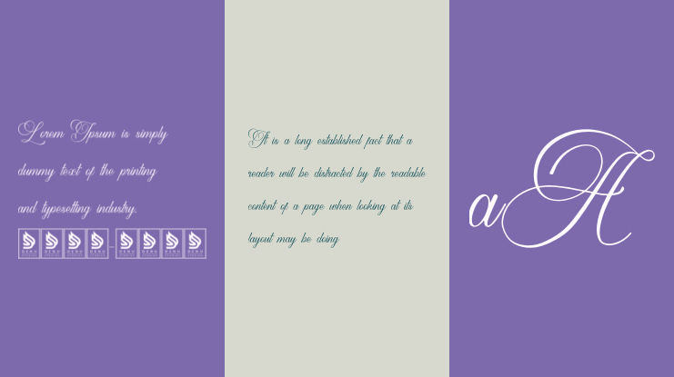 Harvintelis Font