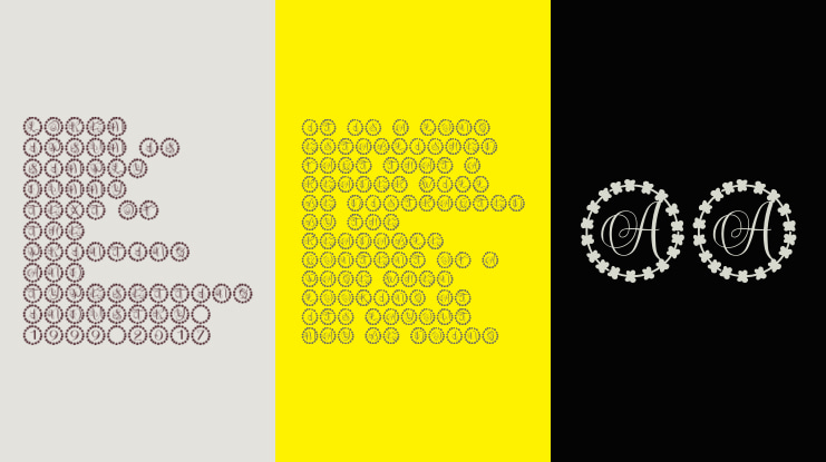 Olivenza Monogram Font