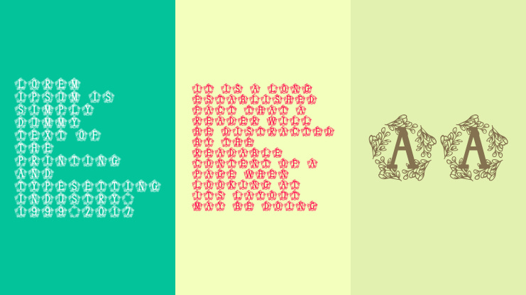 Oliveora Monogram Font