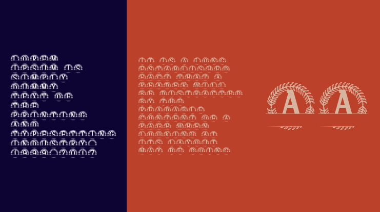 Olmaria Split Monogram Font : Download Free for Desktop & Webfont