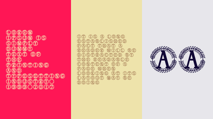 Olmaria Monogram Font
